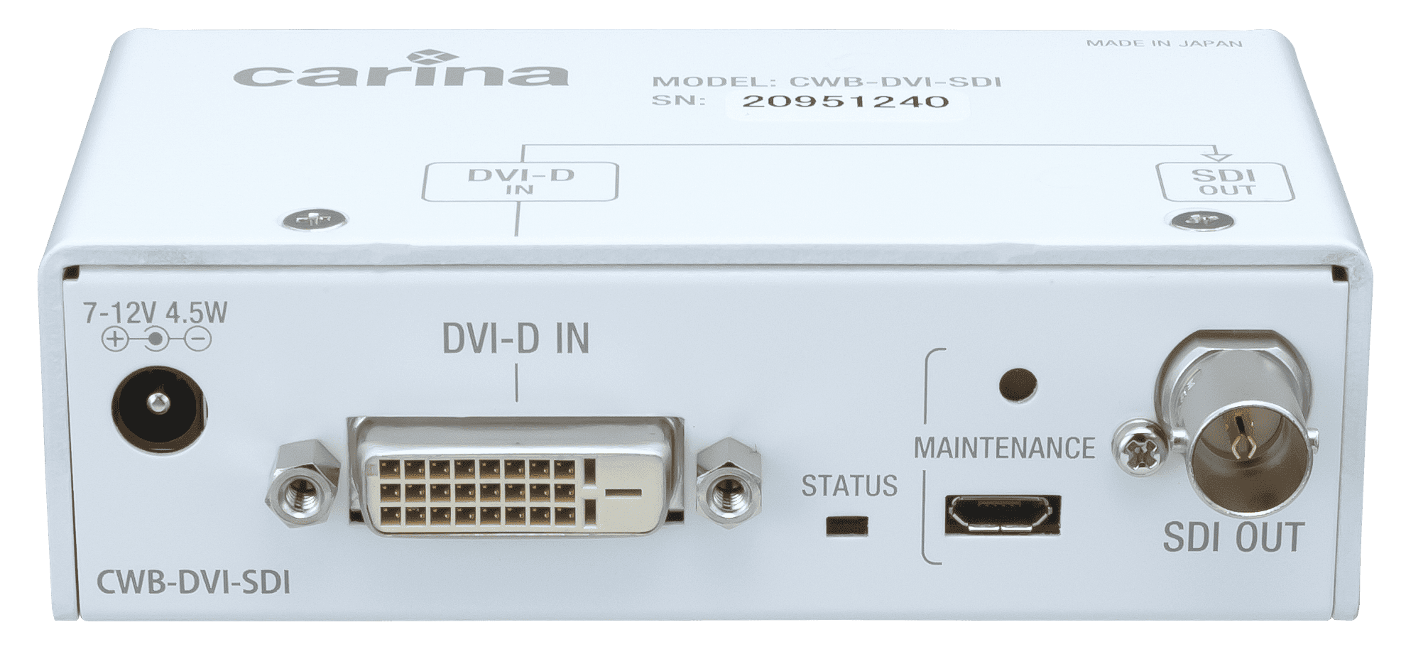 DVI-SDIコンバータ CWB-DVI-SDI